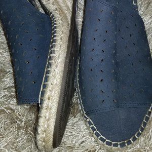 Clarks Open Toed Espadrilles- Size 9 1/2